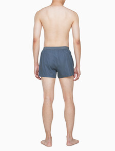 Buy 남성 CK 블랙 슬립 니트 박서 in color DARK GREY