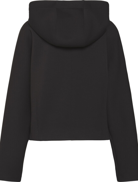 여성 숏 후디드 스쿠바 자켓