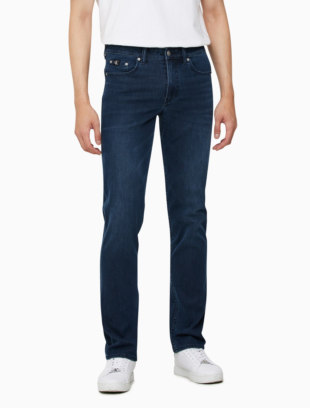 Buy 남성 바디핏 블루블랙 37.5 기능성 데님 in color BLUE BLACK HANGER LOOP