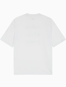 Buy 여성 CKJ 로고 반팔 티셔츠 in color BRILLIANT WHITE
