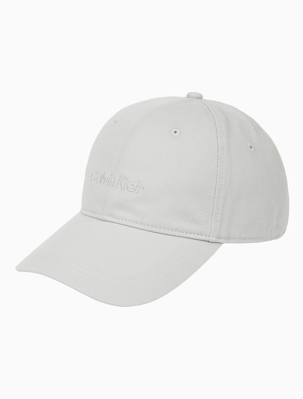 Buy 남녀공용 CKJ 타이틀케이스 로고 볼캡 in color MIRAGE GRAY