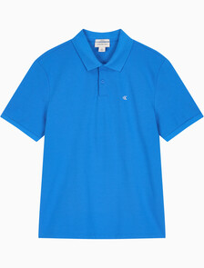 Buy 모노그램 피케 폴로 티 in color FRENCH BLUE