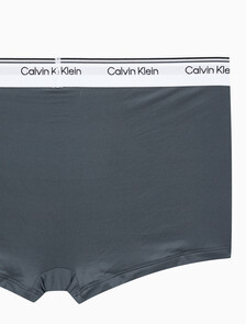 Buy 남성 마이크로파이버 스트레치 밸런스 로우 라이즈 트렁크 3PK in color Black / Charcoal / Black