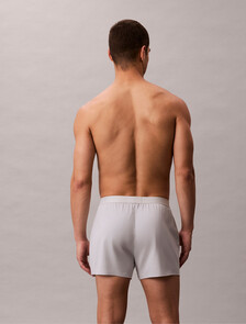 Buy 남성 CK 블랙 슬립 니트 박서 in color HARBOR MIST