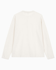 Buy 남성 릴렉스 핏 에센셜 스웻셔츠 in color WHITE