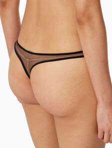 Buy 여성 CK 블랙 브라이덜 T팬티 in color BLACK