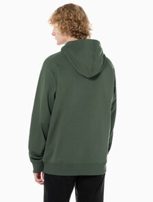 Buy 남성 롱슬리브 릴렉스핏 모노그램로고 후디 in color KHAKI