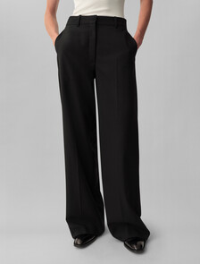 Buy SIMONE WOMENS TROUSERS in color BLACK