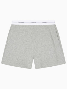 Buy 여성 아이콘 코튼 테리 쇼츠 in color GREY HEATHER