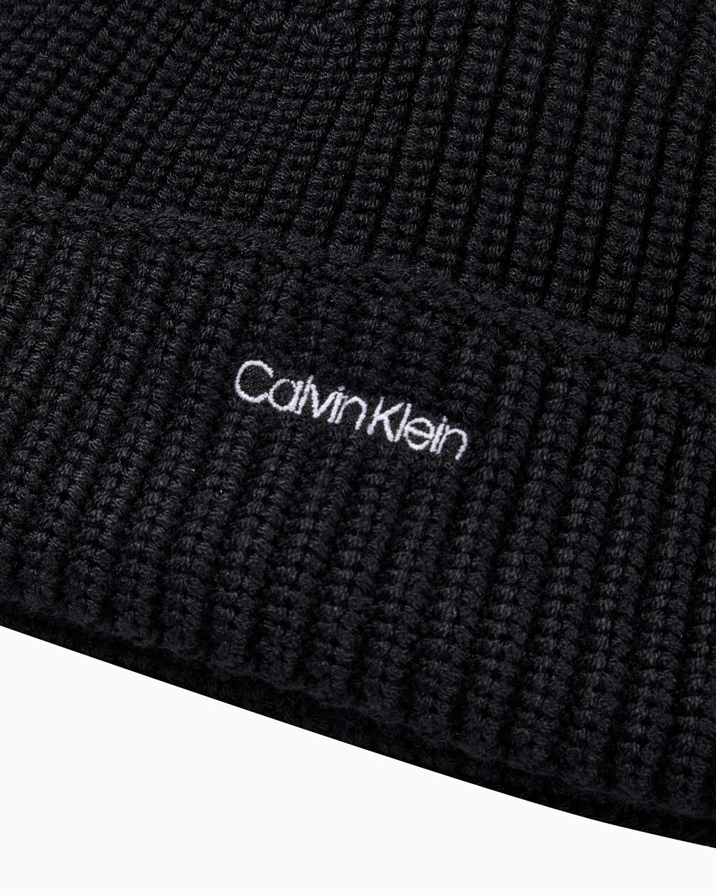 Buy 남녀공용 CK 로고 닥터 비니 in color BLACK