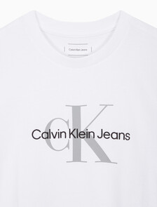 Buy 여성 히어로 모노로고 크루넥 반팔 티셔츠 in color BRILLIANT WHITE