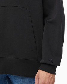 Buy 남성 인스티튜셔널 엠보스드 하프집업 스웻셔츠 in color CK BLACK