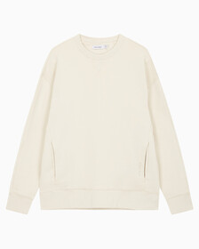 Buy 남성 테리 크루넥 in color BONE WHITE