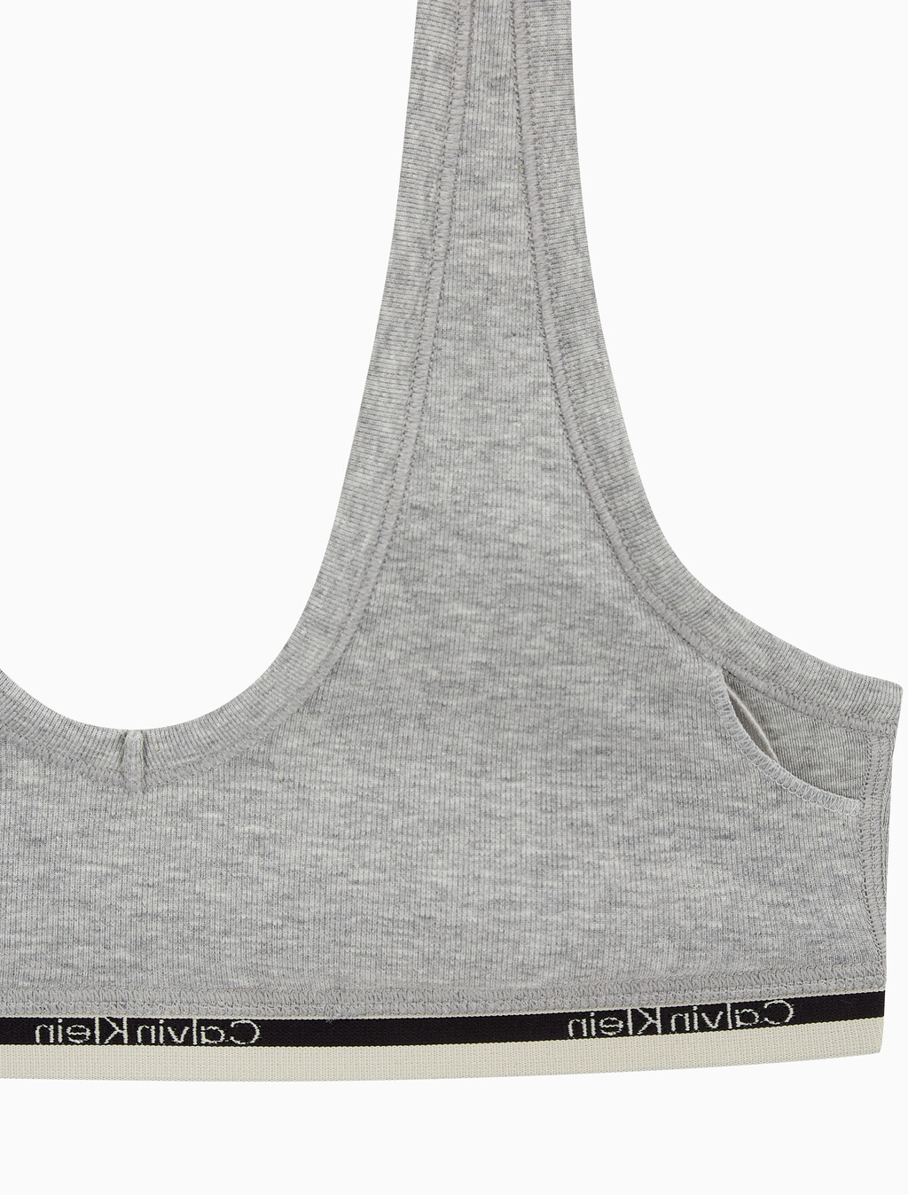 Buy 여성 헤리티지 코튼 AF 트라이앵글 브라렛 (H&E) in color GREY HEATHER