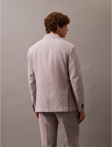 Buy 남성 클래식 린넨 블레이저 자켓 in color FORMAL GRAY