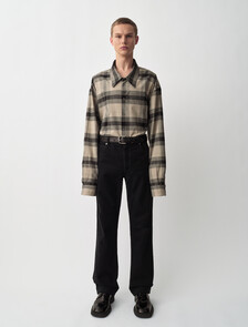 Buy TYSON MENS WOVEN in color BLACK