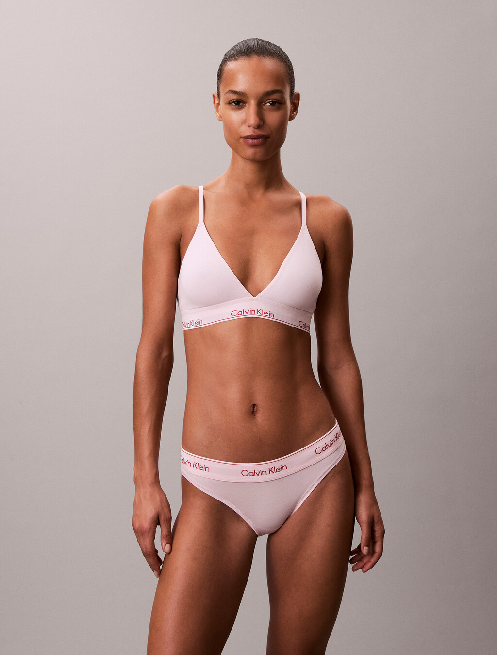 Buy 여성 아이콘 코튼 모달 AF 비키니 in color Pink