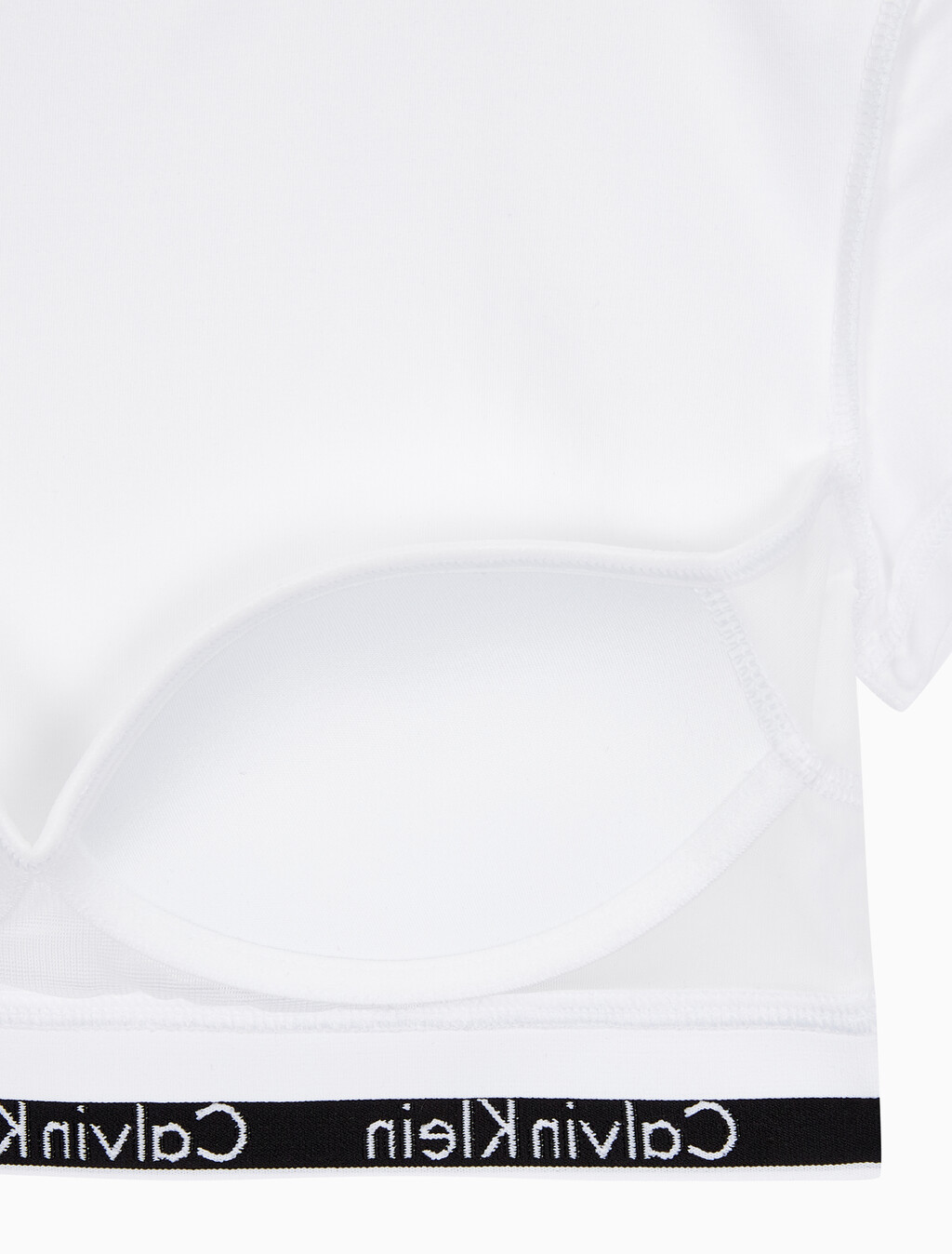 Buy 여성 모던코튼 AF 티셔츠 브라렛 in color WHITE