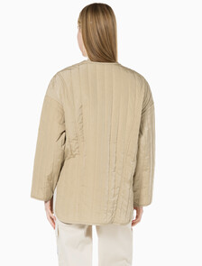 Buy 여성 퀼팅 라이너 자켓 in color TRAVERTINE