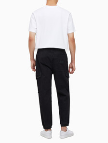 Buy 남성 워시드 카고 팬츠 in color CK BLACK