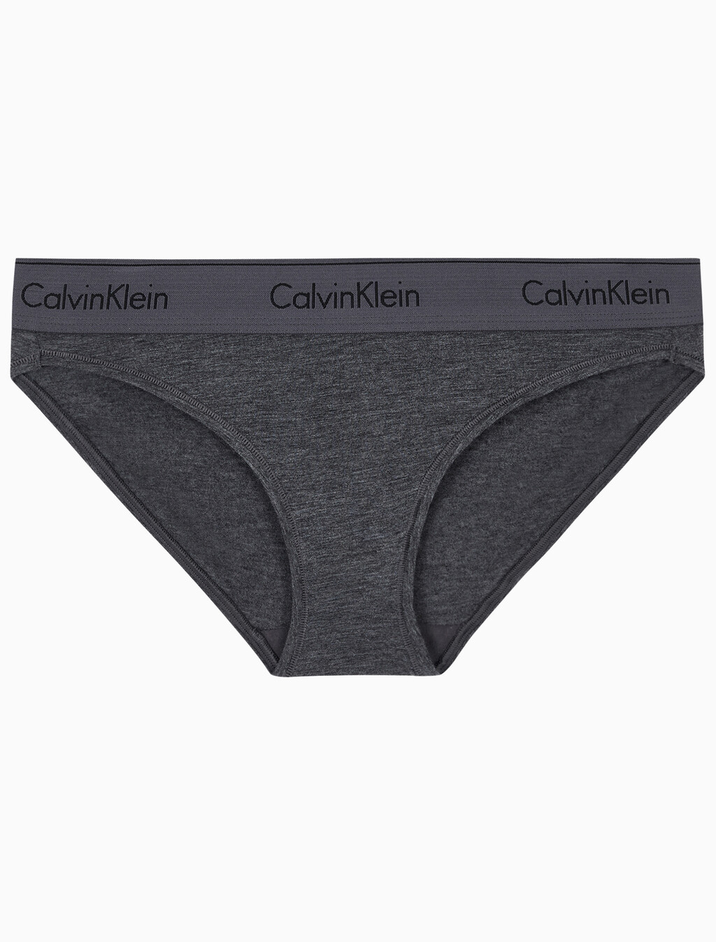 Buy 여성 모던 코튼 AF 비키니 in color CHARCOAL GREY HEATHER W/ ASHFORD GREY WSB/BLACK LOGO