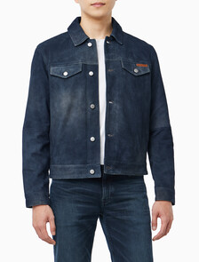 Buy 스웨이트 90S 트러커 자켓 in color SPEAKEASY