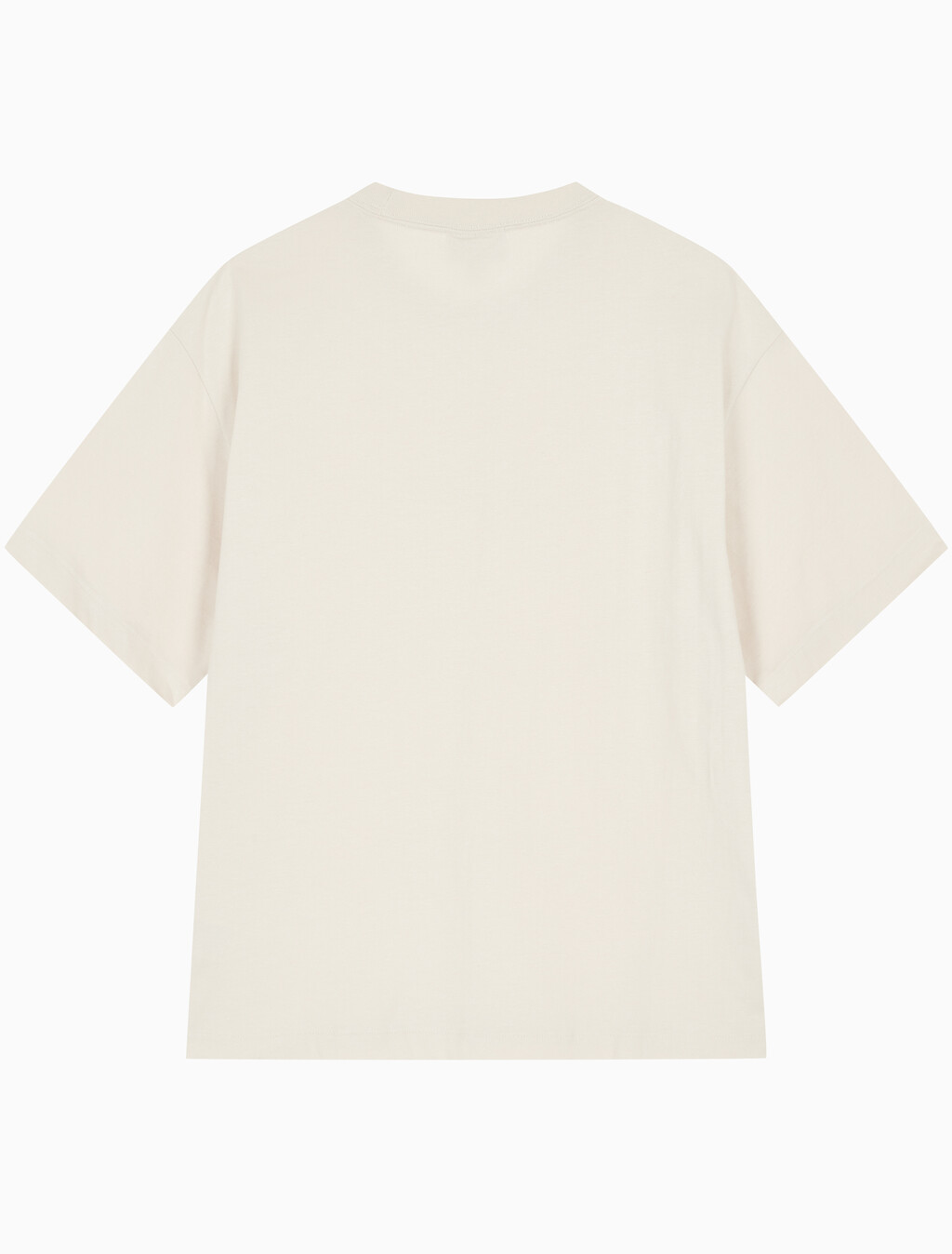Buy 남성 릴렉스핏 헤비 코튼 크루넥 반팔 티셔츠  in color TURTLEDOVE