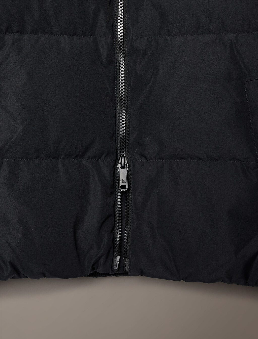 Buy 남성 스탠드 칼라 모노로고 다운 자켓 in color BLACK