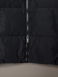Buy 남성 스탠드 칼라 모노로고 다운 자켓 in color BLACK