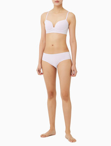 Buy 여성 인비져블 마이크로파이버 스트레치 AF 와이어프리 푸쉬업 in color LIGHT PURPLE