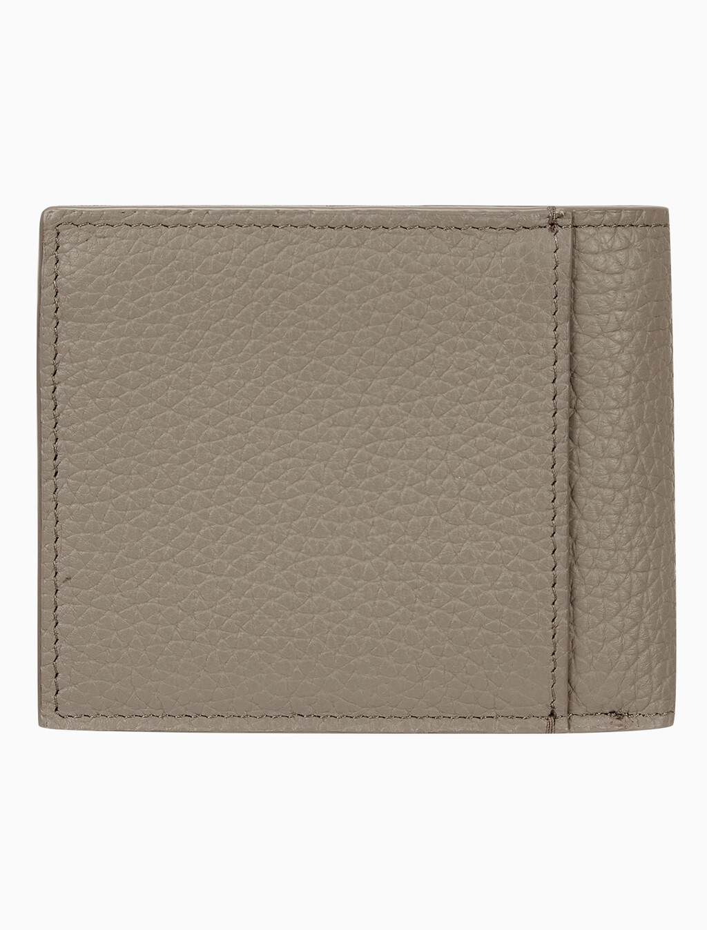 Buy 남성 CK 레더 코인포켓 빌폴드 in color TAUPE
