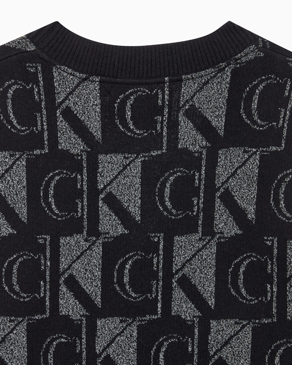 Buy 여성 프리미엄 라인 메탈릭 올오버프린트 베스트 in color CK BLACK
