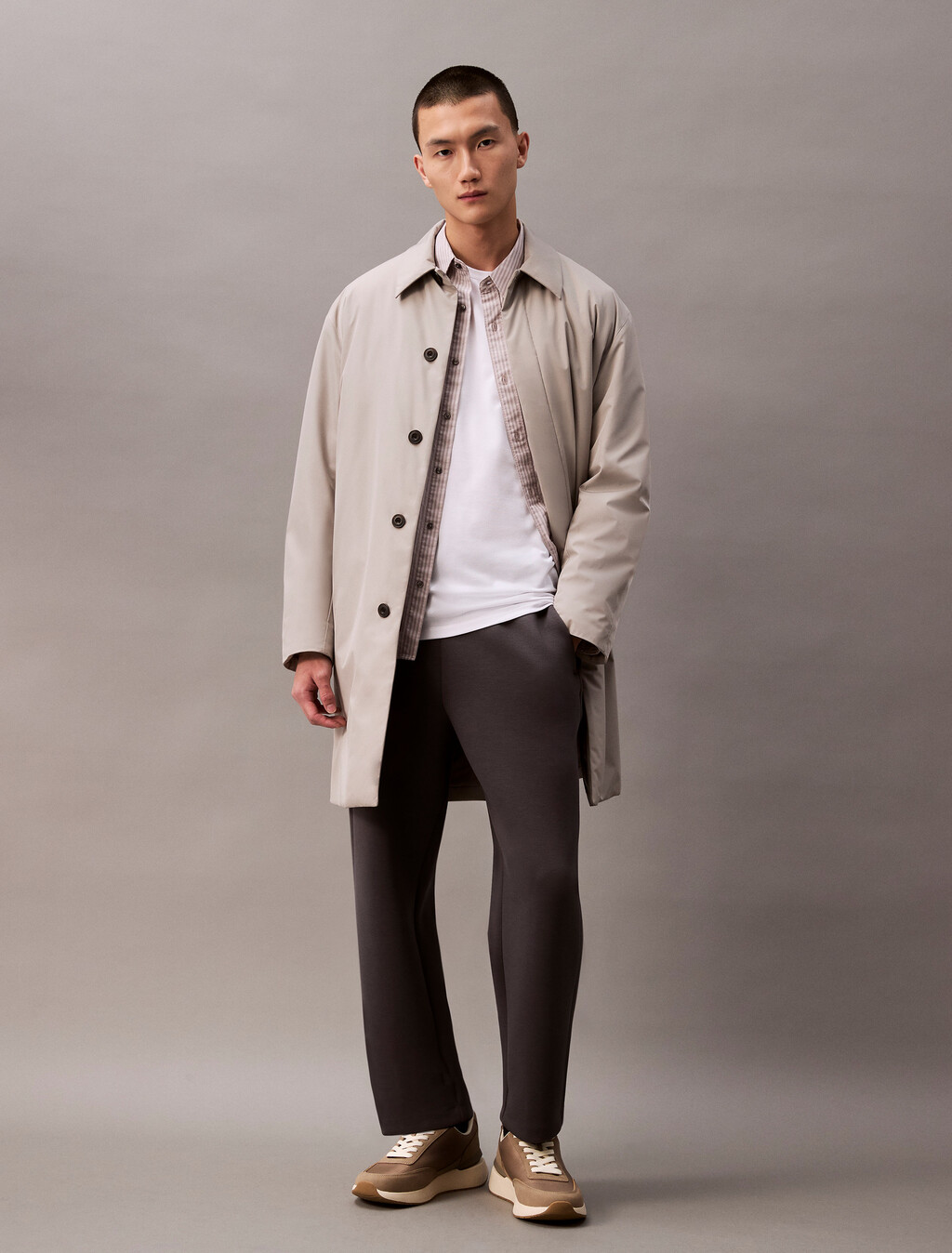 Buy 남성 스페이서 팬츠 in color ASPHALT