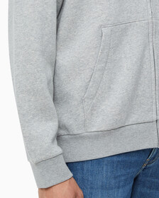 Buy 남성 아카이브 로고 플리스 집업 후디 in color HEROIC GREY HEATHER CM1BK 08