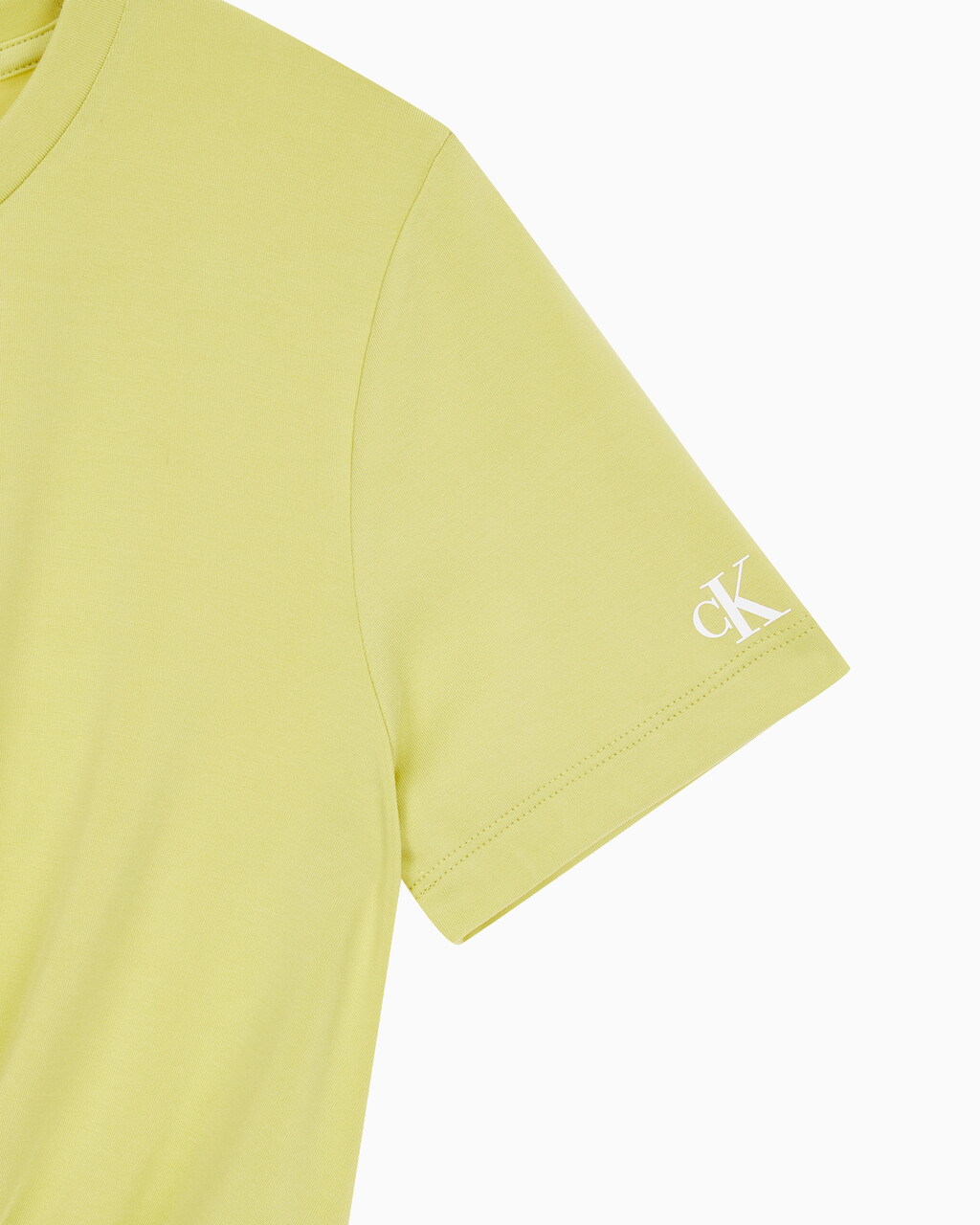 Buy 여성 트위스트 크롭 반팔티 in color YELLOW SAND