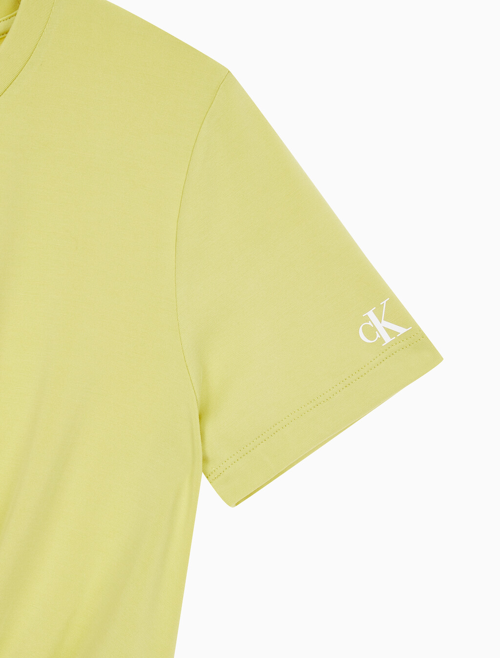 Buy 여성 트위스트 크롭 반팔티 in color YELLOW SAND