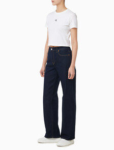 Buy 여성 90S 스트레이트 에코 데님 in color RINSE BLUE