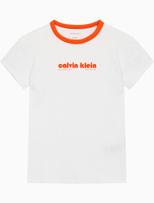 Buy 여성 레트로 로고 그래픽 티셔츠 in color BRILLIANT WHITE