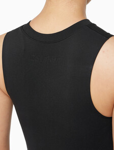 Buy 여성 아이콘 심리스 바디수트 in color BLACK