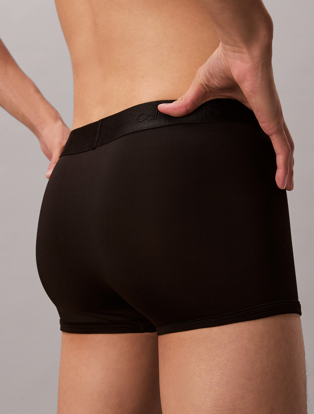 Buy 남성 루나 뉴이어 마이크로 로우 라이즈 트렁크 in color BLACK