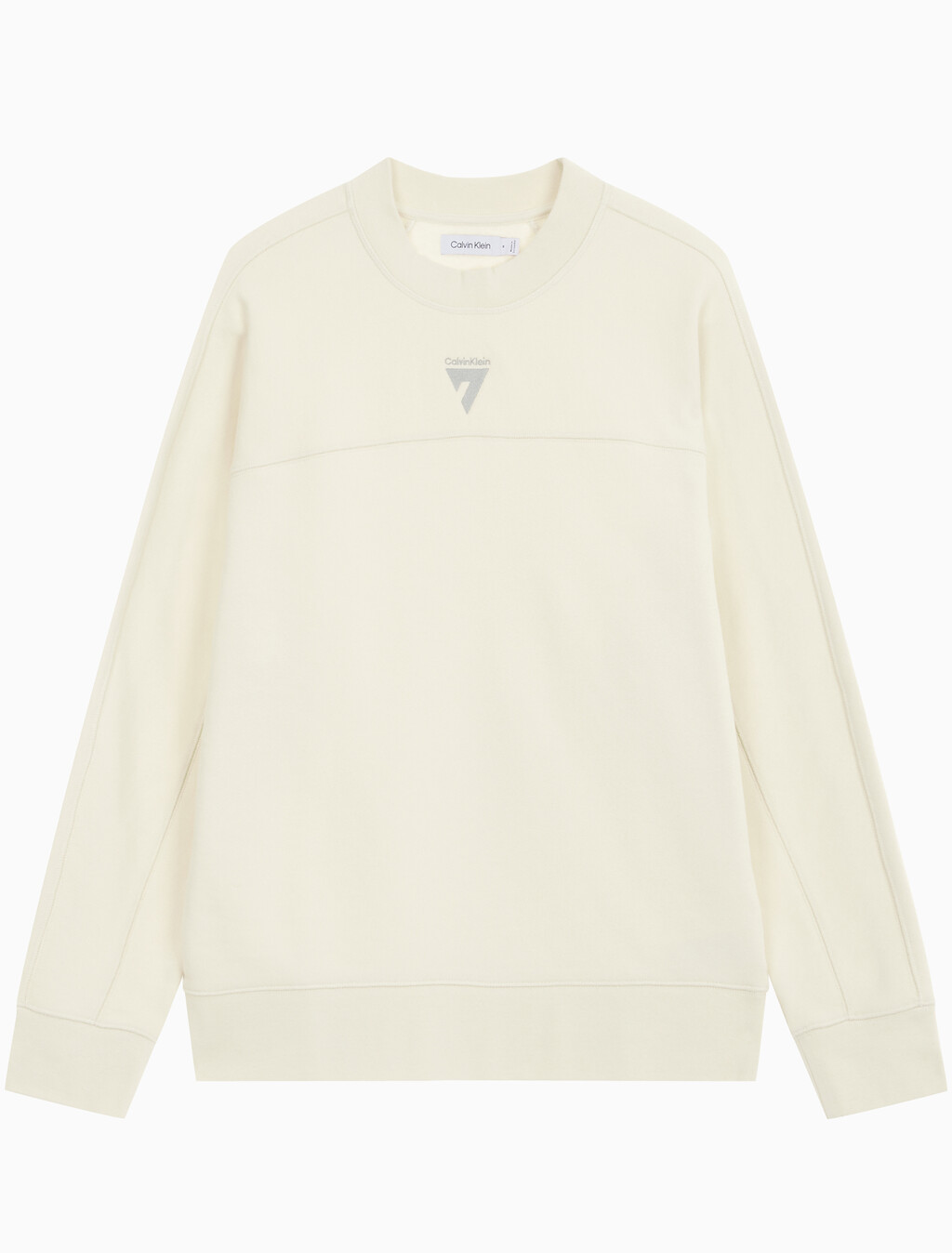 Buy [손흥민 캡슐] 남성 릴렉스 테리 크루넥 스웻셔츠 in color BEIGE