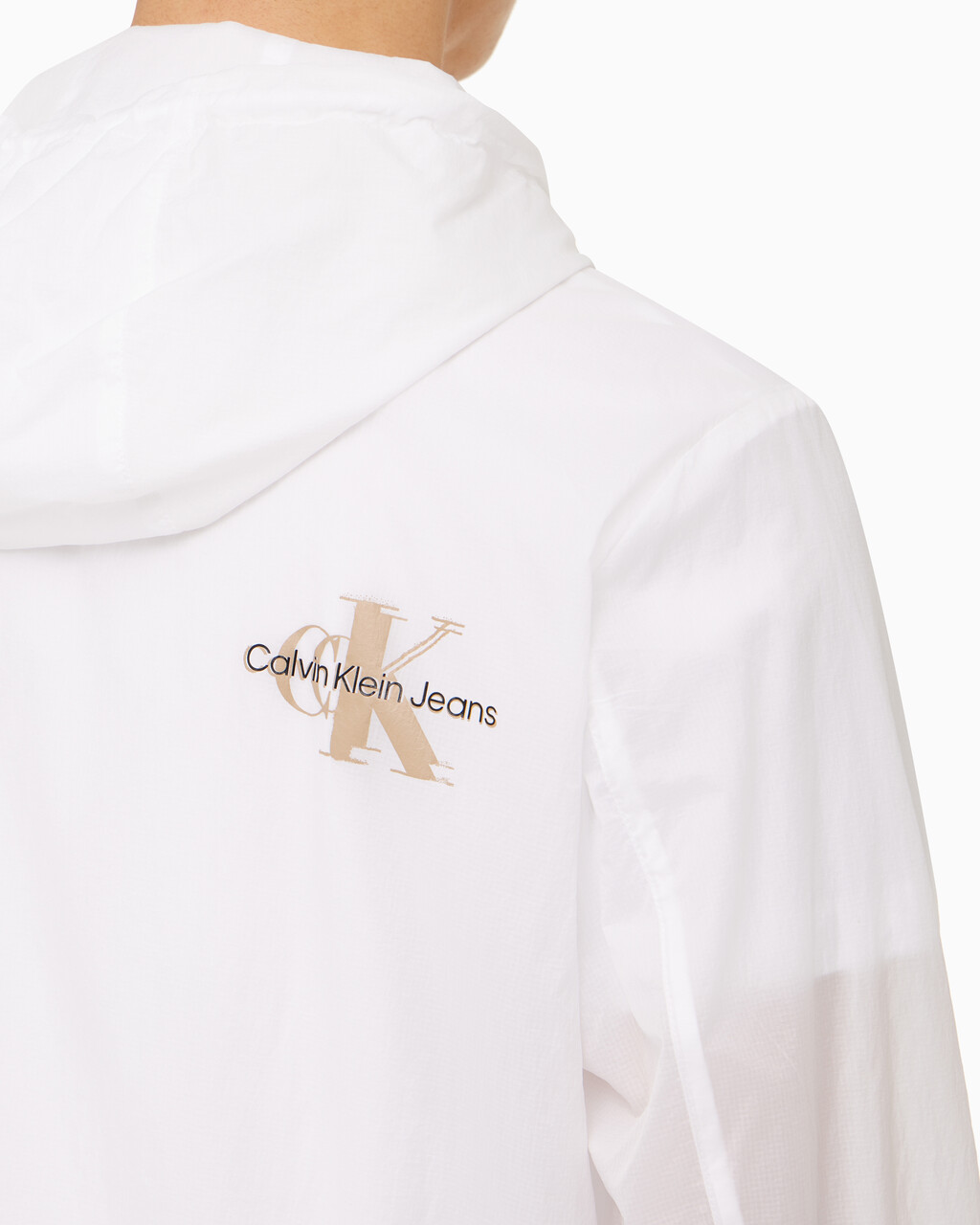 Buy 남성 라이트 웨이트 윈드브레이커 재킷 in color BRIGHT WHITE