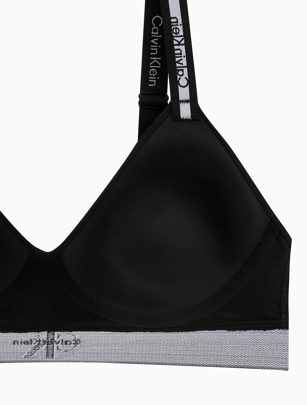 Buy 여성 CK 그래픽 AF 브라렛 in color BLACK