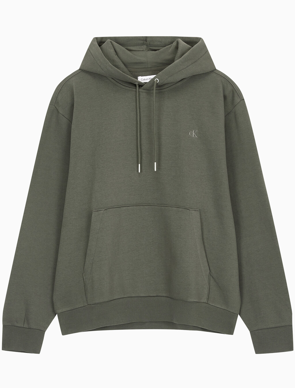 Buy 남성 롱슬리브 아카이브 플리스 후디 in color CHARCOAL