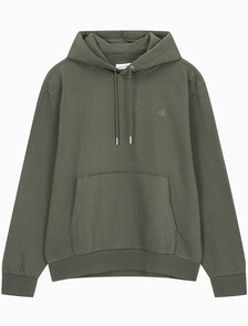 Buy 남성 롱슬리브 아카이브 플리스 후디 in color CHARCOAL