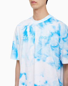 Buy 남성 썸머 스플래시 패션핏 반팔 티셔츠 in color ANCIENT WHITEEGGSHELL