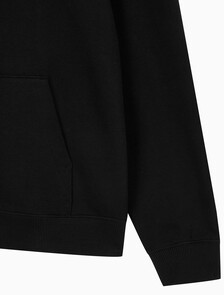 Buy 남성 프렌치테리 마이크로 모노그램 후디 in color BLACK