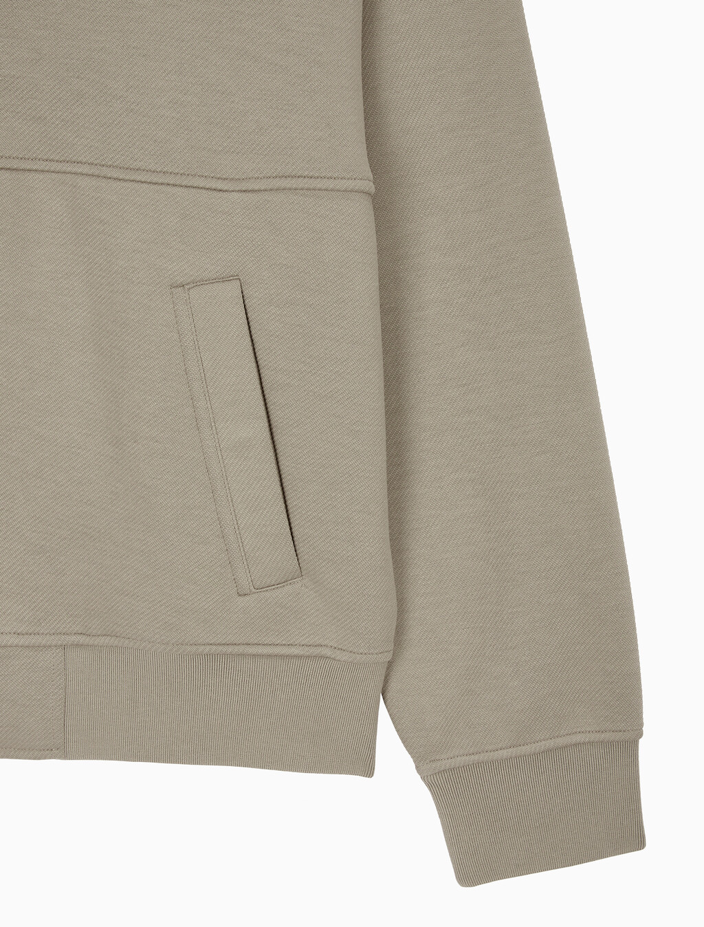 Buy 남성 릴렉스핏 트윌 스웻 집업 자켓 in color KHAKI BEIGE