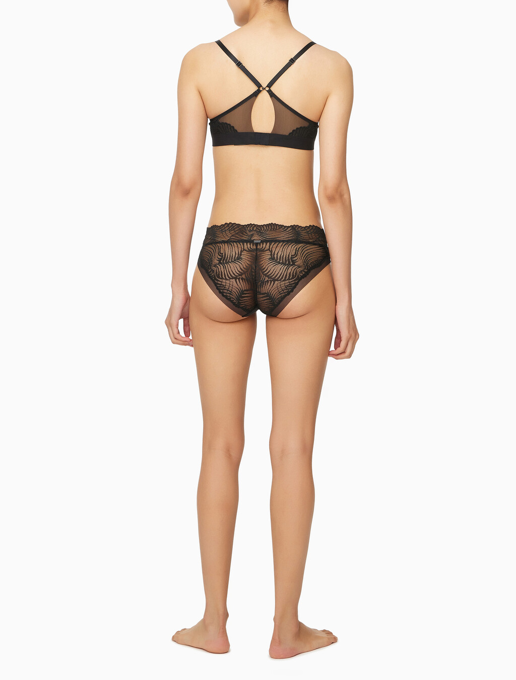 Buy 여성 CK 블랙 지오 레이스 AF 힙스터 in color BLACK