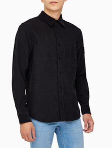Buy 남성 레귤러핏 코듀로이 셔츠 in color CK BLACK